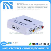 PAL/NTSC/SECAM to PAL/NTSC Mini Bi-directional TV Format System Adapter